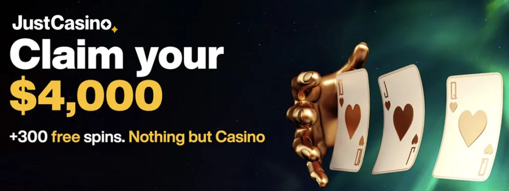 just casino bonus