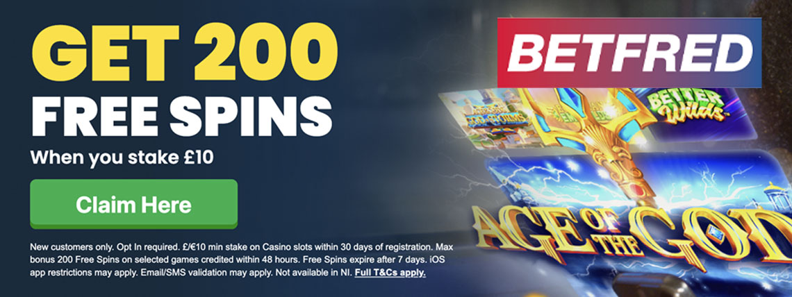 betfred 200 age of gods
